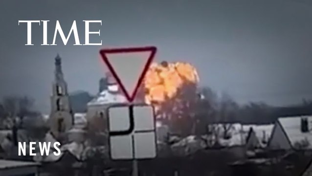 Russia Reports No Survivors From Plane Crash It Says Had 65 Ukrainian POWs Aboard