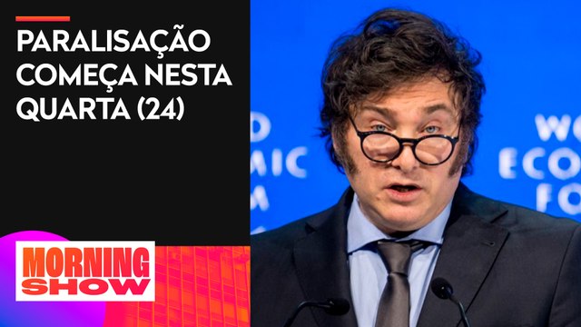 Argentina tem greve geral contra reformas de Javier Milei