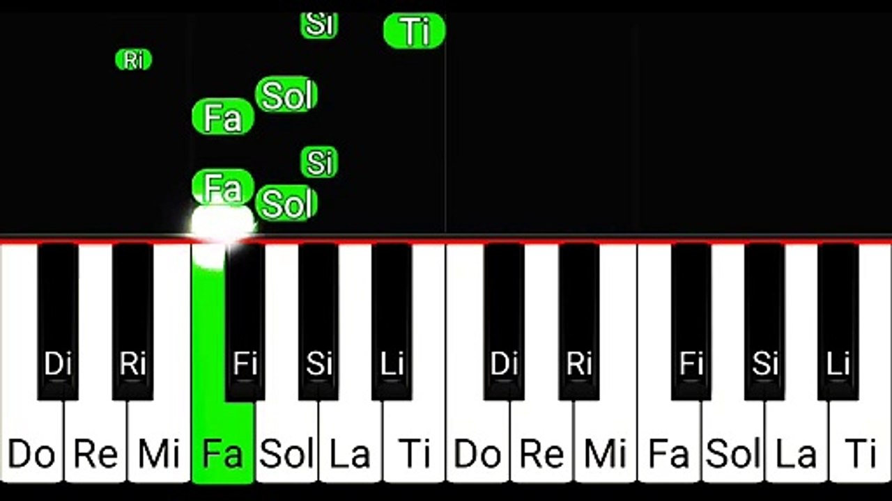 LOS PINGUINOS Piano Tutorial