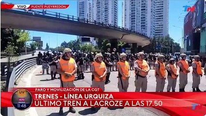 Gendarmería bloqueó el Puente Pueyrredón para impedir el paso