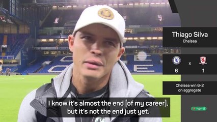 Thiago Silva admits 'end is near', could retire at the end of the season