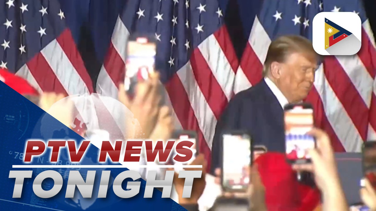 Former Pres. Trump swept to victory in 2nd contest of Republican primary process in U.S.