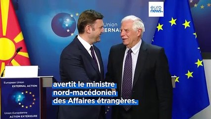 La Russie tente de "détourner" la frustration engendrée par le retard de l'adhésion à l'UE, selon le ministre des Affaires étrangères de Macédoine du Nord