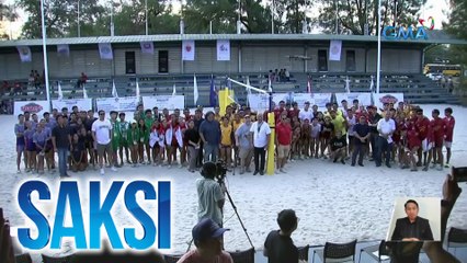 NCAA Season 99 Beach volleyball Tournament, opisyal nang binuksan sa Subic Bay | Saksi