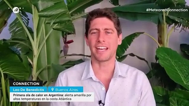 Primera ola de calor en Argentina: alerta amarilla por altas temperaturas en la costa Atlántica