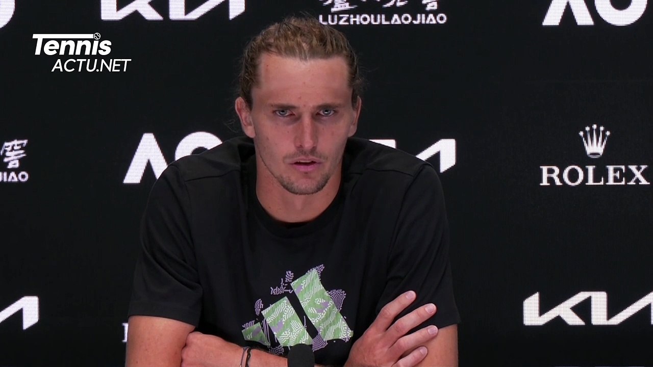Open d'Australie 2024 - Alexander Zverev : "C'est assez spécial d'être là en demies après ma grosse blessure à la cheville et tout ce que j'ai vécu"