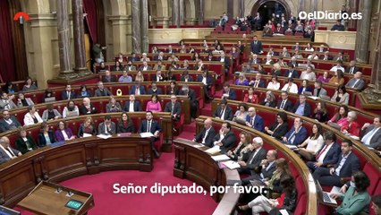 La presidenta del Parlament llama al orden a Garriga (Vox) tras asociar inmigración con violencia
