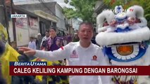 Andy Cahyadi, Caleg Gerindra Kampanye di Jakarta Utara dengan Barongsai