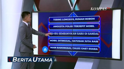 Anggota Polisi Terjepit Badan Mobil Usai Alami Kecelakaan dengan Bus di Makassar