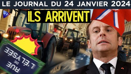 Agriculteurs : Macron face à l’embrasement ? - JT du mercredi 24 janvier 2024