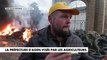 La colère d'un agriculteur à Agen : «Le feu derrière est le symbole de notre colère [...] On est capable de monter à Paris faire la même chose»