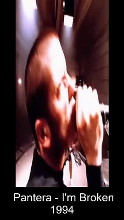 vocals on Before and Today 52 Pantera - Im Broken