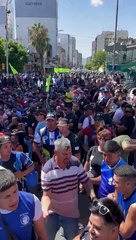 Las Fuerzas Federales cortaron por completo el Puente Pueyrredón para evitar el avance de la movilización