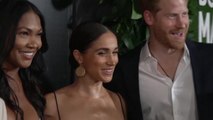 Harry and Meghan attend Jamaica film premiere as Duke tells hosts who want island to be republic: 'I had to be here'