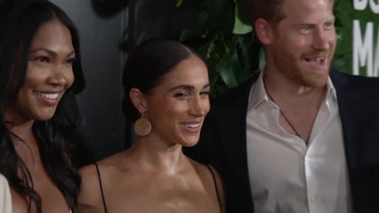 Harry and Meghan attend Jamaica film premiere as Duke tells hosts who want island to be republic: 'I had to be here'
