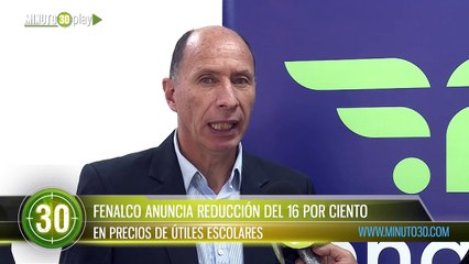 Fenalco anuncia reducción del 16 por ciento en precios de útiles escolares