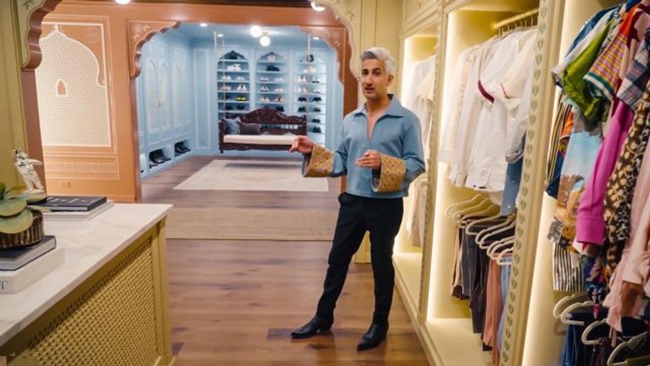 Tan France Designs a Massive Walk-In Closet For His New Home