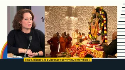 "C'est important de se positionner en Inde" explique Catherine Bros professeure d'économie et spécialiste du pays