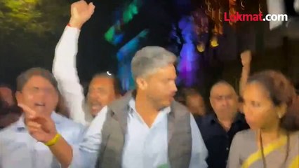रोहित पवार ED कार्यालयातून बाहेर आले तेव्हा काय घडलं?