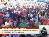 Jóvenes del edo. Guárico marcharon en apoyo al presidente Nicolás Maduro