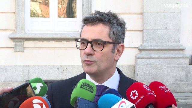 Bolaños, sobre la amnistía al terrorismo del 'procés': ¿De verdad cree que es comparable?