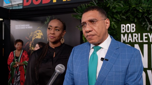 Bob Marley One Love Jamaica Premiere Andrew Holness Interview