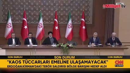 Erdoğan'dan İran'la 'iş birliği' vurgusu: Yeni sınır kapıları gündemimizde