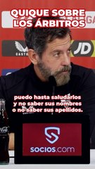 Quique Sánchez Flores se moja sobre la polémica arbitral que envuelve a LaLiga