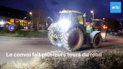 À Argentan, défilé des agriculteurs, en colère contre les normes, les taxes…