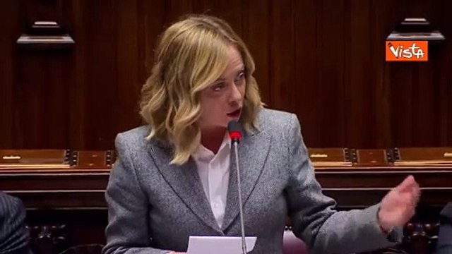 Meloni: Ci chiedete di risolvere tutti i problemi causati dalla sinistra negli ultimi dieci anni