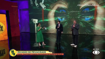 Casal relata como descobriu câmera escondida em quarto de flat