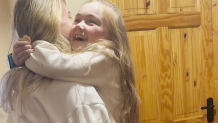 Aunt reunites with nieces after a year-long separation *Heartfelt Reaction*