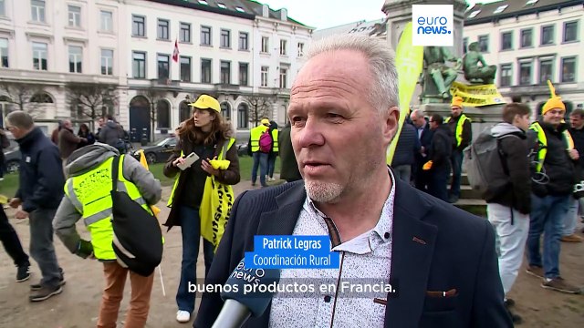 Las protestas de los agricultores llegan a Bruselas mientras crece el descontento con la agenda verde de la UE