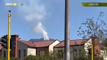 Nuevo incendio en los cerros de Bogotá