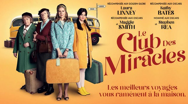 Critique Le club des miracles #leclubdesmiracles #maggiesmith #lourdes #pelerinage