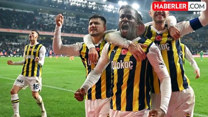Kanarya'dan kritik 3 puan! Fenerbahçe, RAMS Başakşehir'i 1-0 yendi