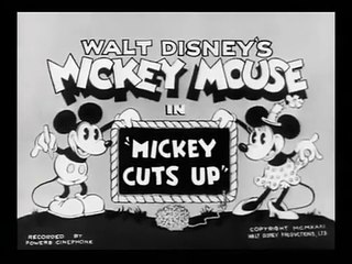 mickey mouse - cuts up
