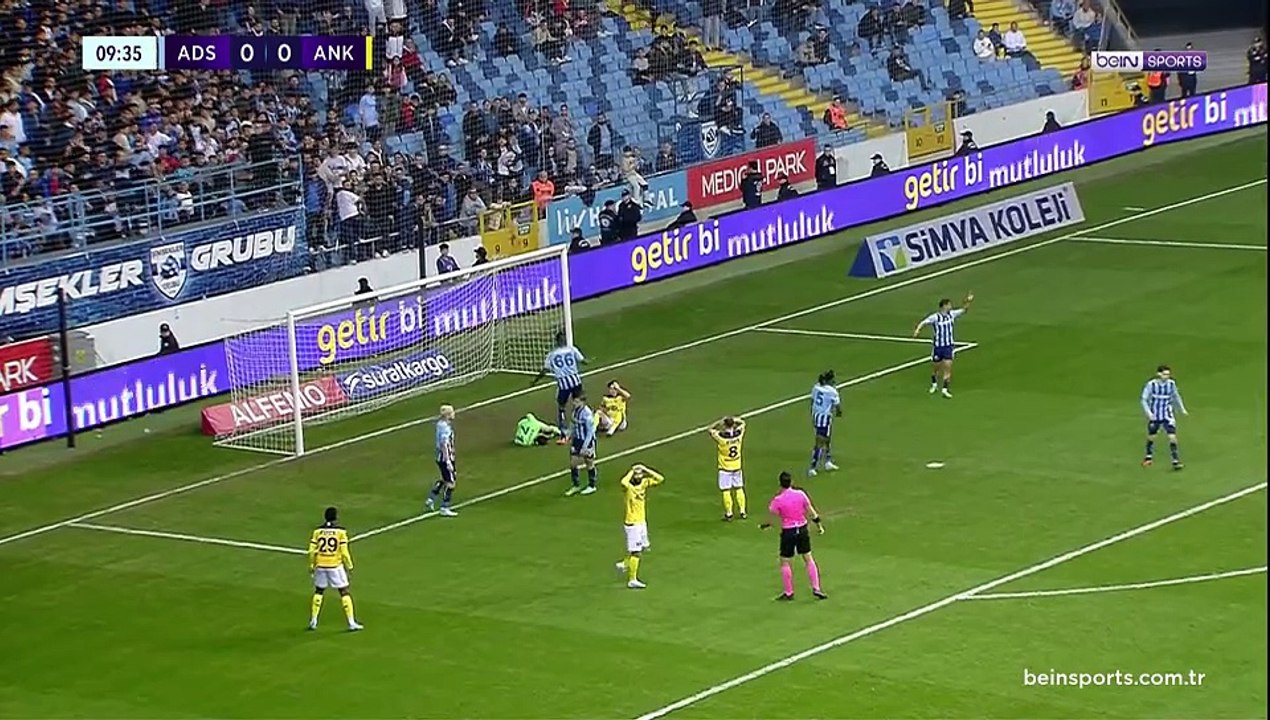 Yukatel Adana Demirspor - MKE Ankaragücü Maç Özeti 20 Ocak 2024, Cumartesi