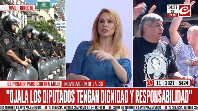 Lilia Lemoine: No somos nosotros quienes queremos vender la patria