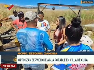 Aragua | 1X10 del Buen Gobierno garantiza los servicios de agua potable en el mcpio. Ezequiel Zamora