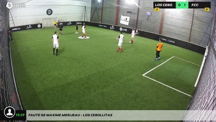 Faute de Maxime MERIJEAU - LOS CEBOLLITAS