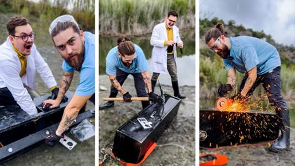 Magnet Fishing Gone Crazy  Found a Safe In the River while Magnet Fishing