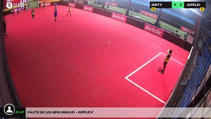 Faute de Lea BERLINGAUD - KIPPLEI F