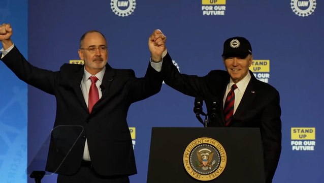 United Auto Workers union formally endorses Joe Biden for president