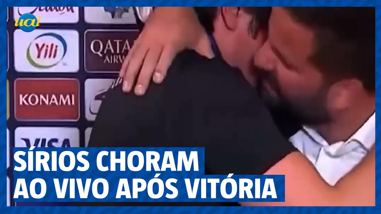 Sírios choram ao vivo após classificação na Copa da Ásia