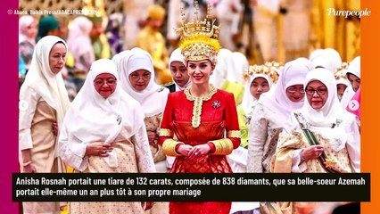 PHOTOS Mariage du prince de Brunei : 5000 invités, 10 jours de fête et tiare de 838 diamants...