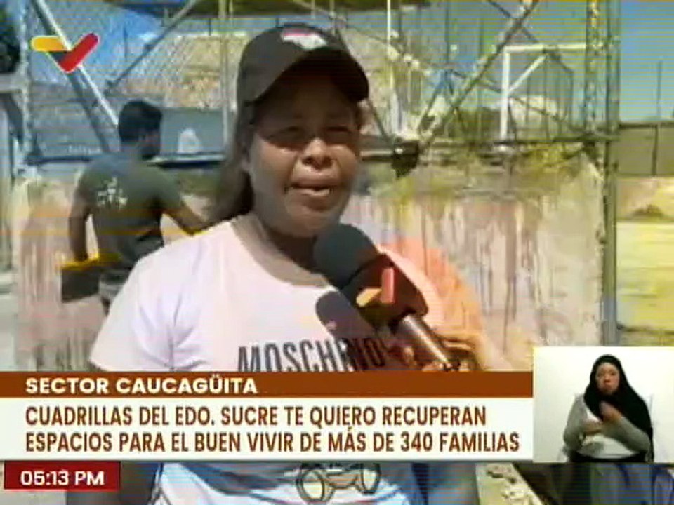 Sucre | Fundación "Sucre Te Quiero" mejora los servicios públicos en el sector Caucagüita