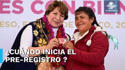 Inicia preregistro a la segunda etapa de Mujeres con Bienestar en el Edomex