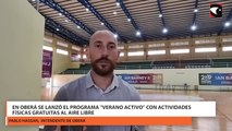 En Oberá se lanzó el programa Verano Activo con actividades físicas gratuitas al aire libre