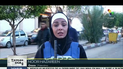 Palestinos sufren crisis humanitaria